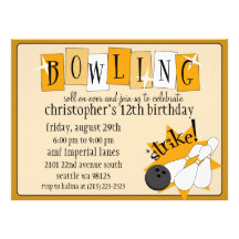Partie totalement rétro vintage de bowling d'orang bristol personnalisé