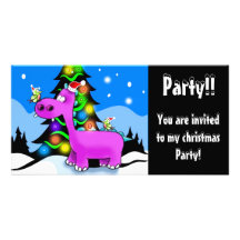 Partie ! ! , Vous êtes invités Cartes De Vœux Avec Photo