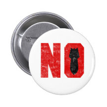 Pas plus de Missles/de bombes ! Badge Avec Épingle