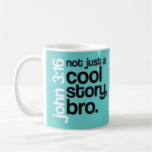 "Pas simplement une histoire fraîche, tasse de Bro