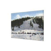 Passage de Berthoud, le Colorado Impression Sur Toile