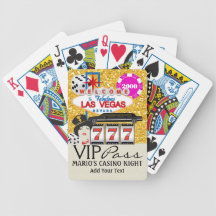 PASSAGE de VIP - Vegas - cartes de jeu - SRF Jeu De 52 Cartes
