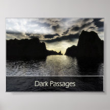 Passages foncés affiches
