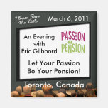 Passion2Pension sauvent svp l'aimant de date