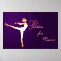 Passion pour la danse affiches