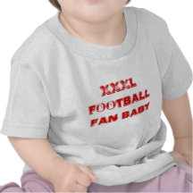 Passioné du football d'extra large t-shirts