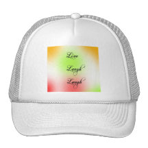 Pastel vivant, rire, amour casquettes de camionneur