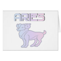 Pastels de Bélier Carte