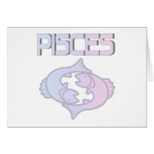 Pastels de Poissons Carte De Vœux