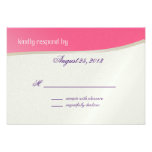 Pastèque douce de carte de réponse de bat mitzvah  cartons d'invitation