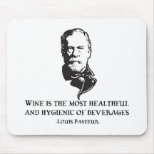Pasteur - vin tapis de souris