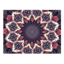 Patchwork de baie carte postale