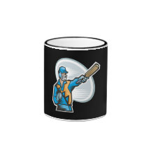 Pâte lisse 2 de cricket mug à café