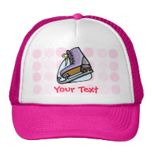 Patin de glace mignon casquettes