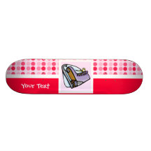 Patin de glace mignon skateboard customisable