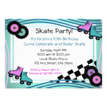 Patin de rouleau de N de roche Invitations