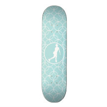 Patinage artistique ; Cercles de bleus layette Skateboards