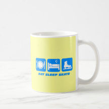 Patinage artistique drôle mugs à café