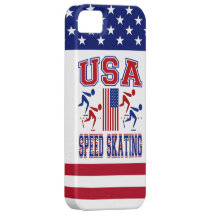 Patinage de vitesse des Etats-Unis Coque iPhone 5
