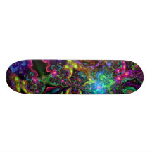 Patinage fou de Bout de ciel foncé ! Planche à rou