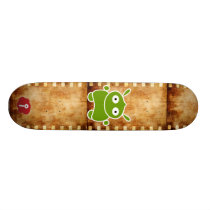 Patineur de grenouille de G planches à roulettes