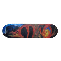 Patineur de "I.C.U."… Skateboards Personnalisés