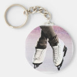Patins artistiques porte-clefs