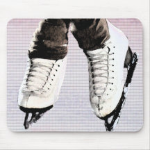 Patins artistiques tapis de souris