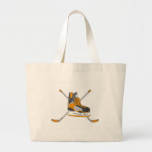 Patins de hockey sur glace sac de toile