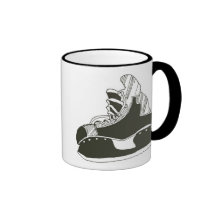 Patins d'hockey mug