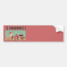 Patisserie de crème glacée de petit gâteau et adhésif pour voiture