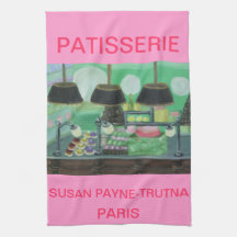 PATISSERIE PARIS SERVIETTES ÉPONGE