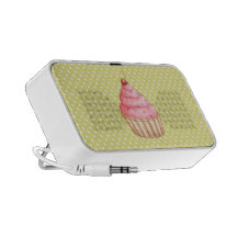 Pâtisseries un griffonnage de à petits pois haut-parleurs iPhone