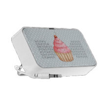 Pâtisseries un griffonnage de à petits pois haut-parleurs PC