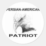 Patriote Persan-Américain Adhésif
