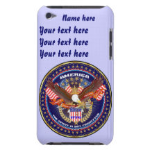 Patriotique tous les styles satisfont regardent de coques iPod touch 
