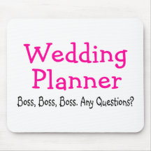 Patron de wedding planner tapis de souris