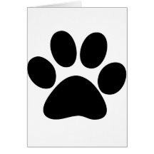 Patte animale carte
