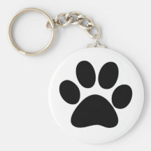 Patte animale porte-clef