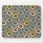 Pattes colorées tapis de souris