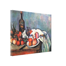 Paul Cezanne - la vie toujours aux oignons Impressions Sur Toile