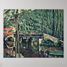 Paul Cezanne - Pont de Maincy Poster