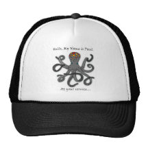 Paul le poulpe du football casquette
