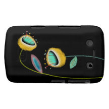 Pavots dans la caisse audacieuse de Blackberry de  Coque Blackberry Bold