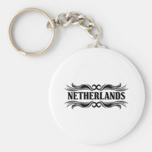 Pays-Bas tribal Porte-clef