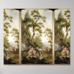 Paysage arcadien poster