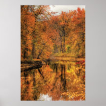 Paysage - automne dans le New Jersey Posters