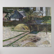Paysage chez Osny - 1881 Affiches
