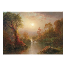 Paysage d'automne faire-part
