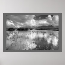 Paysage de Connermera Affiche